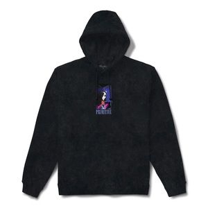 Primitive Black Hoodie with Graphic Design